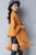 Floral Embroidery Knit Cape Jacket with Tassels