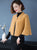 Imitated Mink Wool Shawl Cape Jacket