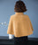 Imitated Mink Wool Shawl Cape Jacket