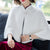 Imitated Mink Wool Shawl Cape Jacket