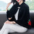 Cheongsam Matched Floral Embroidery Imitated Mink Wool Shawl Cape Jacket