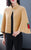 Cheongsam Matched Floral Embroidery Imitated Mink Wool Shawl Cape Jacket