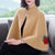 Giacca a mantella con scialle in lana di visone imitato con ricamo floreale abbinato cheongsam