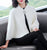 Cheongsam Matched Floral Embroidery Imitated Mink Wool Shawl Cape Jacket