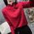 Mandarin Collar Women's Blouse Chinese Style Knit Shirt