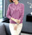 Floral Sequins Women's Blouse Chinese Style Knit Shirt