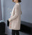 Floral Embroidery Chinese Style Women's Knit Coat Two-piece Suit