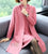 Maple Leaf Embroidery Chinese Style Women's Knit Coat Two-piece Suit