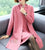 Maple Leaf Stickerei Chinesischer Stil Damen Strickmantel Zweiteiliger Anzug