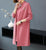 Maple Leaf Embroidery Chinese Style Women's Knit Coat Two-piece Suit