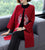 Floral Embroidery Chinese Style Knit Wind Coat Long Shawl