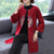 Floral Embroidery Chinese Style Knit Wind Coat Long Shawl