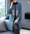 Floral Embroidery Chinese Style Knit Wind Coat Long Shawl