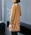 Floral Embroidery Chinese Style Knit Mother Coat Long Shawl