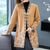 Floral Embroidery Chinese Style Knit Mother Coat Long Shawl