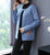 Chinese Style Mother Coat Long Shawl with Floral Embroidery Pockets