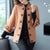 3/4 Sleeve Floral Embroidery Chinese Style Knit Coat Shawl