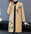 Floral Embroidery Knee Length Chinese Style Knit Mother Coat Shawl