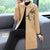 Broderie florale longueur genou style chinois tricot mère manteau châle