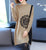Abito in maglia floreale a trapezio moderno cheongsam con scollo rotondo