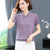 Short Sleeve Cheongsam Top Chinese Style Knit Shirt