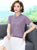 Short Sleeve Cheongsam Top Chinese Style Knit Shirt