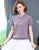 Short Sleeve Cheongsam Top Chinese Style Knit Shirt