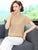 Short Sleeve Cheongsam Top Chinese Style Knit Shirt