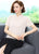 Short Sleeve Cheongsam Top Chinese Style Knit Shirt