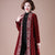 Eleganter orientalischer Wollstrickmantel für Damen mit offenem Vorderteil