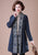 Cappotto in maglia di lana orientale da donna elegante con apertura frontale