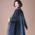 Open Front Elegant Women's Oriental Wool Knit Coat