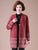 Manteau oriental en tricot de laine pour femmes à motif cachemire