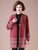 Cappotto da donna in maglia di lana orientale con motivo cachemire aperto sul davanti