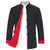 Esclusiva giacca Kung Fu in cotone reversibile in stile cinese con polsino risvoltato