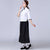 Cheongsam Top Jupe Longue Costume Chinois Uniforme Scolaire des Années 1930