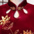 3/4 Sleeve Velvet Cheongsam Mother Dress with Floral Embroidery & Appliques