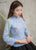 Floral & Butterfly Embroidery Cheongsam Top Traditional Chinese Shirt