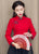 Veste chinoise rétro Cheongsam épaisse avec boutons à sangle