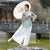 Rundhals-Yoga tragen Tanzkostüm im chinesischen Stil