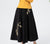 All Matched Floral Embroidery Traditional Chinese Style Skirt