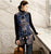 Fur Collar & Edge Auspicious Pattern Chinese Style Wadded Waistcoat Vest