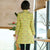 Mandarin Collar Knee Length Bodycon Chinese Style Wind Coat