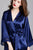 V Neck Silk Loungewear Nightwear Pajamas with Floral Lace Edge