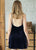 Deep V Neck Velvet Sleepwear Pyjamas Slip Dress