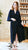 Accappatoio pigiama da notte in velluto con maniche a kimono con scollo a V profondo