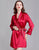 Cocktail Length Silk Sleepwear Pyjamas Morning Robe