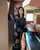 Full Length Floral Velvet Sleepwear Pyjamas Morning Robe