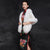 Robe chinoise rétro Cheongsam en soie florale à manches chauve-souris