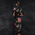 Batwing Sleeve Floral Silk Retro Cheongsam Chinese Dress